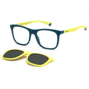 Солнцезащитные очки PLD 8055/CS GP7 M9, желтый Polaroid. Цвет: зеленый/желтый
