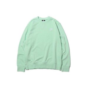 Мужской пуловер с длинным рукавом круглым вырезом, светло-зеленый CW0312-300 Nike