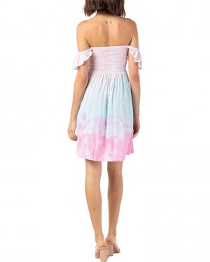 Платье Hollie Mini Dress, цвет Light Pink Aqua Ombre Tiare Hawaii