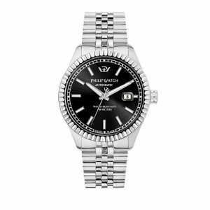 Наручные часы R8223597023, серебряный, черный PHILIP WATCH. Цвет: серебристый/черный/серебряный