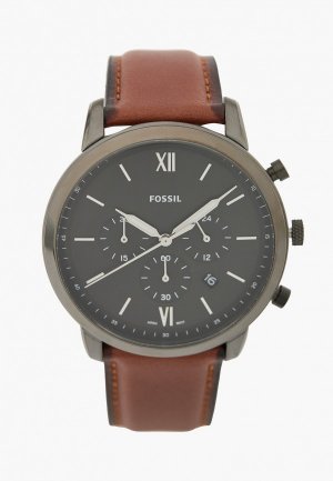Часы Fossil FS5512. Цвет: коричневый
