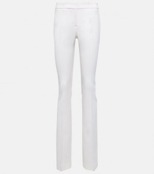 Узкие брюки со средней посадкой BLUMARINE, белый Blumarine