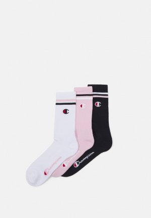 Спортивные носки SEASONAL CREW SOCKS UNISEX 3 PACK , цвет pink/white/navy Champion