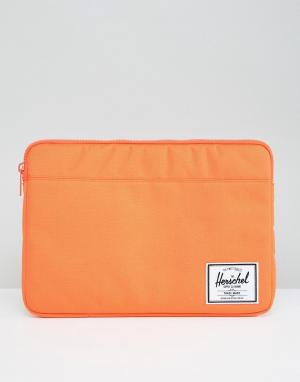 Чехол для Macbook с диагональю экрана 13 дюймов Herschel Supply Co. Цвет: оранжевый