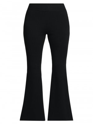 Трикотажные расклешенные брюки , черный Stella McCartney