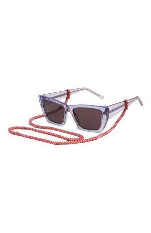 Солнцезащитные очки и цепочка M Missoni. Цвет: фиолетовый