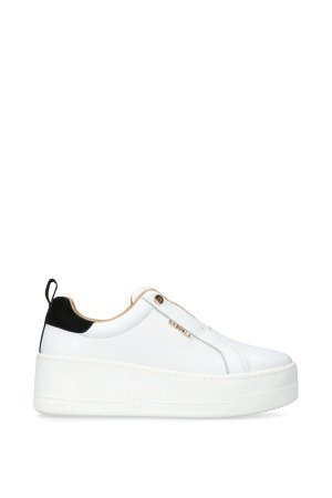 Кроссовки 'Connected Laceless' Leather Trainers , белый Carvela
