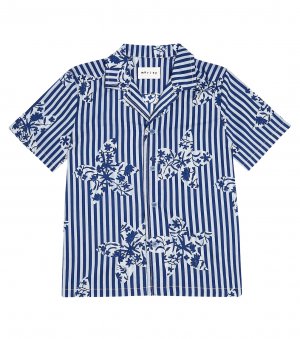 Рубашка sault с цветочным принтом , синий Morley