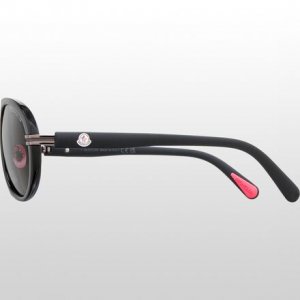 Солнцезащитные очки-авиаторы Navigaze , цвет Shiny Black/Smoke Moncler Grenoble