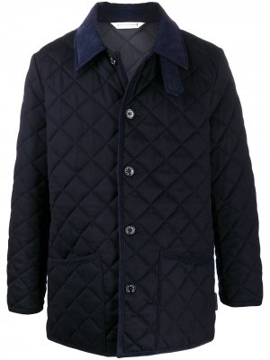 Стеганая куртка Waverly Mackintosh. Цвет: синий