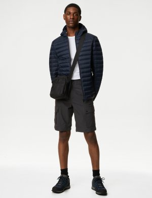 Куртка из перьев и пуховика с Stormwear , темно-синий Marks & Spencer