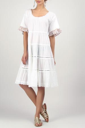 Платье Tera bora. Цвет: белый