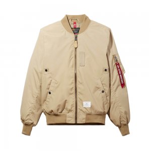 Мужской бомбер L-2B Skymaster Gen II Flight Jacket Alpha Industries. Цвет: коричневый