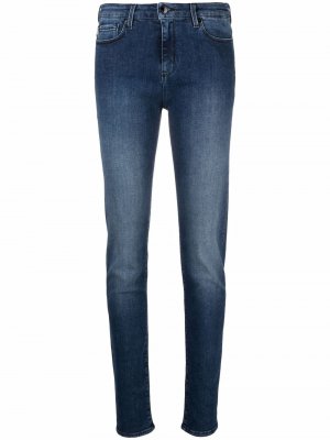 Декорированные прямые джинсы Love Moschino. Цвет: синий