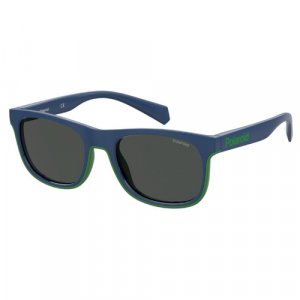 Солнцезащитные очки , синий Polaroid. Цвет: синий