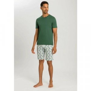Пижама , размер XL, зеленый Hanro. Цвет: зеленый