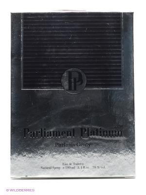 PARLIAMENT PLATINUM EDT 100 ML SPRAY (LOR) PARFUMS GENTY. Цвет: прозрачный