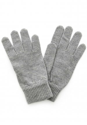 Перчатки EMPORIO ARMANI. Цвет: серый