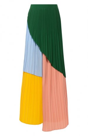 Плиссированная юбка Akira Naka. Цвет: разноцветный
