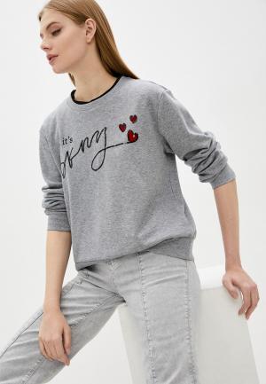 Свитшот DKNY. Цвет: серый