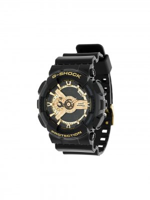Круглые часы G-Shock. Цвет: черный