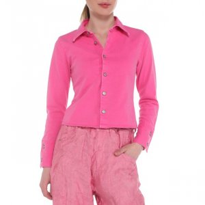 Блузки и кофточки Mm6 Maison Margiela. Цвет: розовый