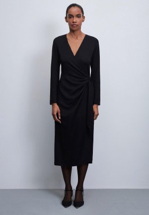 Платье Zarina Exclusive online. Цвет: черный