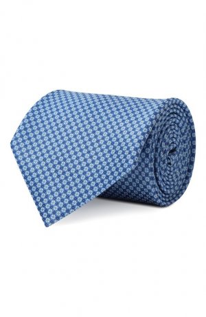 Комплект из галстука и платка Stefano Ricci. Цвет: голубой