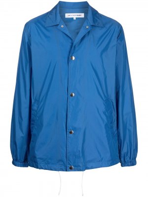 Спортивная куртка с принтом Yue Minjun Comme Des Garçons Shirt. Цвет: синий