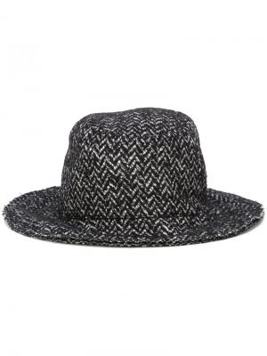 Твидовая шляпа Dolce & Gabbana. Цвет: чёрный