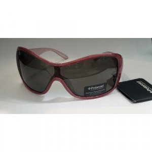 Солнцезащитные очки , розовый Polaroid. Цвет: зеленый/розовый