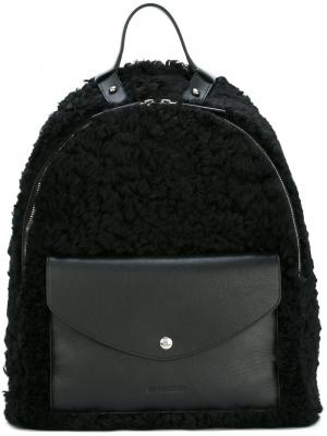 Рюкзак с карманом Jil Sander. Цвет: чёрный