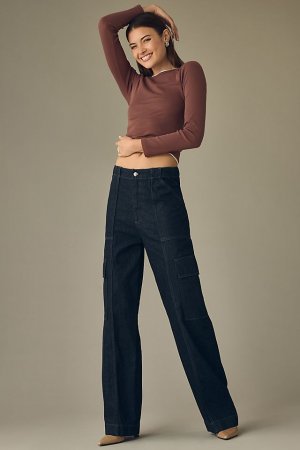 Джинсовые брюки EmRata x AG Amia, цвет prince st Jeans