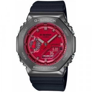 Наручные часы G-Shock, красный, серебряный CASIO. Цвет: красный/черный/серебристый