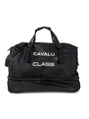 Повседневная спортивная сумка на колесиках Cavalli Class, черный CLASS