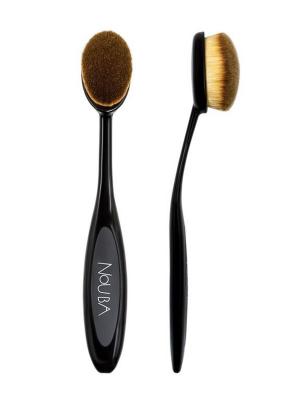 Кисть для макияжа овальная Oval Brush NOUBA. Цвет: черный