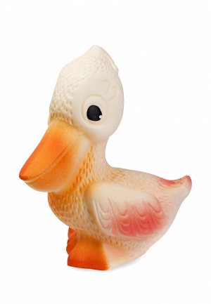 Игрушка Огонек Пеликан 12 см. Цвет: бежевый