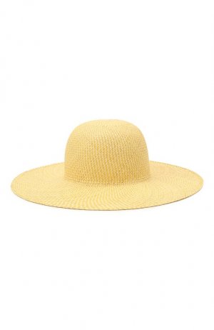Соломенная шляпа Loro Piana. Цвет: жёлтый