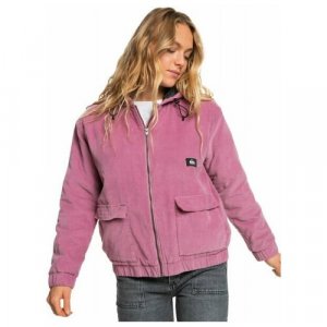 Куртка , размер L, розовый Quiksilver. Цвет: розовый