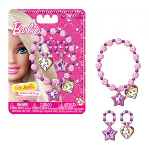 Набор украшений Intek 2 кольца и браслет BBSE1C Barbie