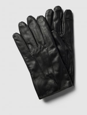 Кожаные перчатки модель Бёрдсвилль , черный Barts