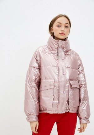 Куртка утепленная Marcella. Цвет: розовый