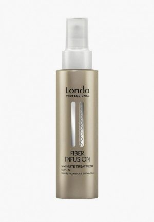 Крем для волос Londa Professional FIBER INFUSION восстановления 5 minute treatment, 100 мл. Цвет: прозрачный