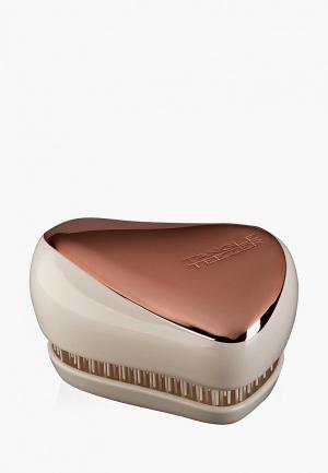 Расческа Tangle Teezer Compact Styler Rose Gold Luxe. Цвет: бежевый