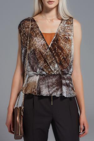 Блуза Versace 19.69. Цвет: коричневый
