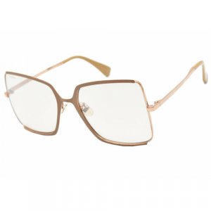 Солнцезащитные очки MM0070-H, бежевый, коричневый Max Mara. Цвет: золотистый/коричневый/бежевый