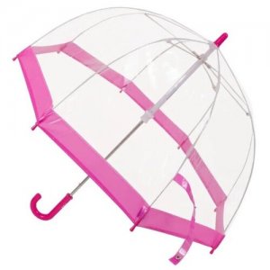 Зонт-трость , розовый FULTON. Цвет: розовый