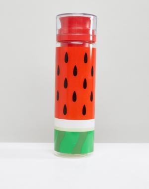 Бутылка для воды Арбуз Fruit Infusion Mustard. Цвет: мульти