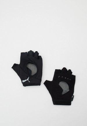 Перчатки для фитнеса PUMA TR Gym Gloves. Цвет: черный