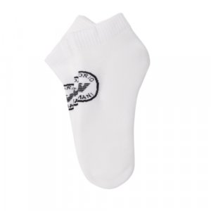 Носки , 2 пары, размер TU, белый EMPORIO ARMANI. Цвет: белый